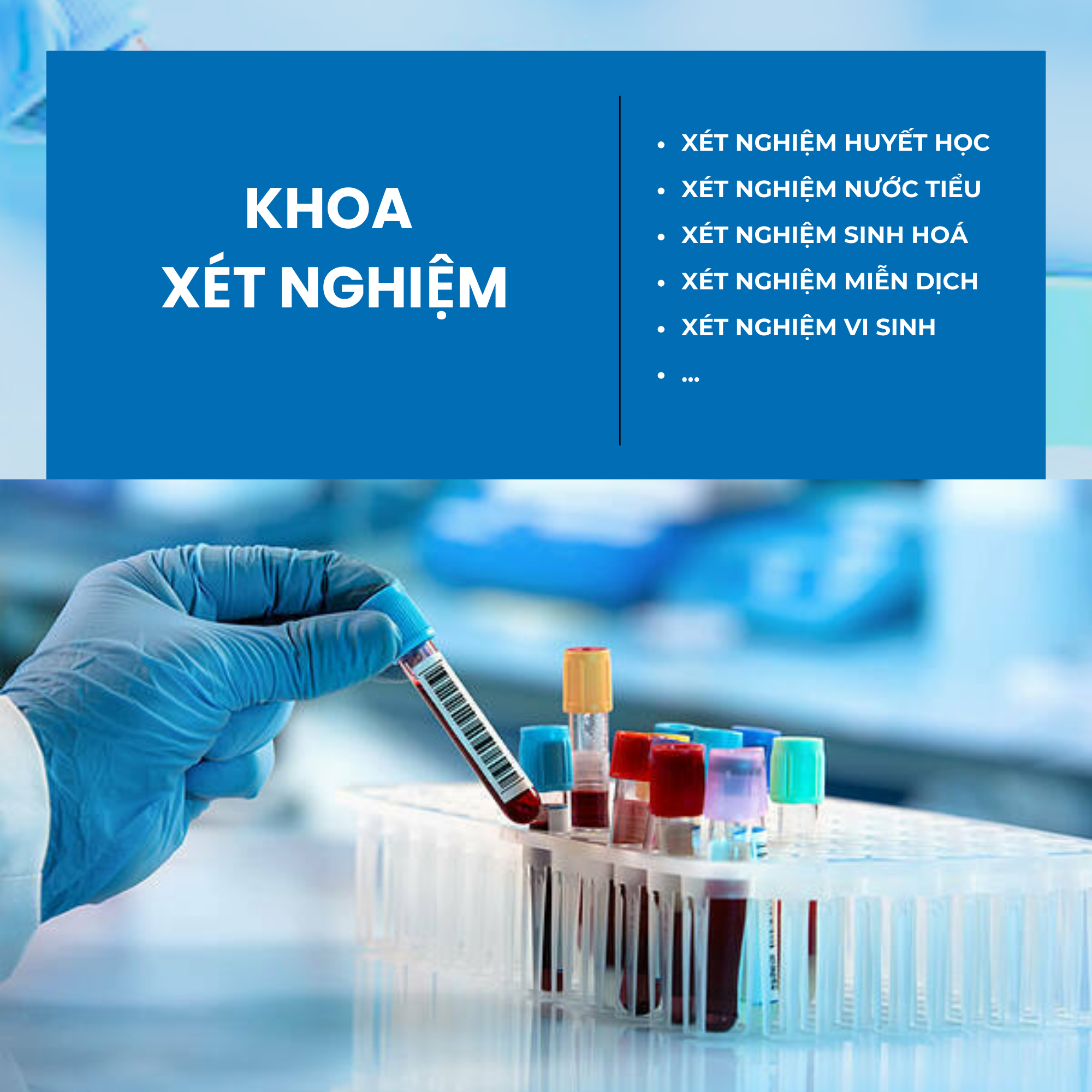 Khoa xét nghiệm
