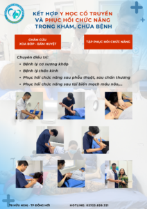 Khoa y học cổ truyền và Phục hồi chức năng Bệnh viện Hữu Nghị Quảng Bình