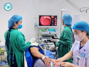 Ca nội soi tiêu hóa do các Bác sĩ Bệnh viện Hữu Nghị thực hiện
